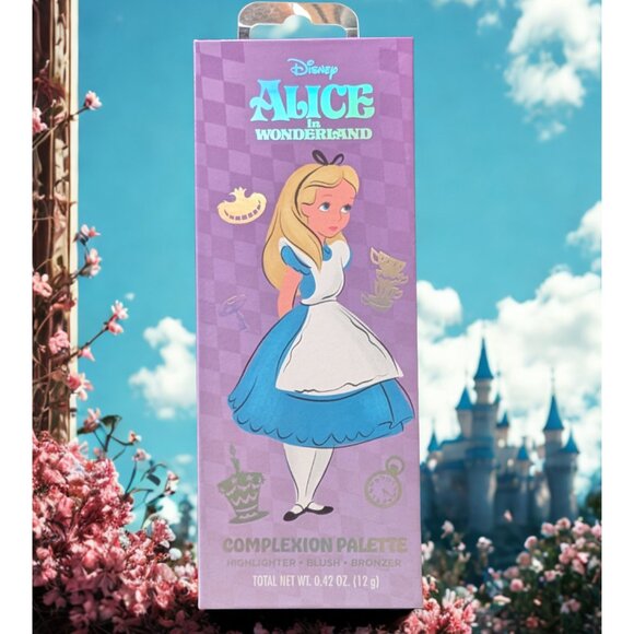 Disney Alice in Wonderland Complexion Palette, Highlighter, Blush & Bronzer, NIB - Picture 2 of 5